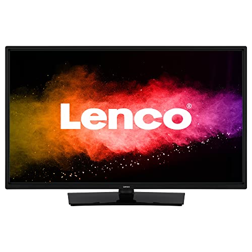 Lenco LED-3263 LED-Fernseher - HD Smart TV - 32 Zoll (80cm) - 12 Volt KfZ Anschluss - HDR - Stereo Lautsprecher - Bluetooth - W-Lan - Tripple Tuner - Alle gängigen Anschlüsse - Schwarz – Bild 4