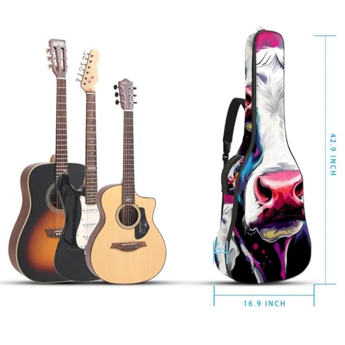 JRHEJTFZ Housse pour guitare acoustique de 1,9 cm d’épaisseur – Imperméable – Durable et élégant – Motif cerf mignon, Multicolore 4., 42.9×16.9×4.7 in, Motif imprimé tendance - Les Beatles, Paul McCartney, John Lennon, RIngo Starr, George Harrison JRHEJTFZ Housse pour guitare acoustique de 1,9 cm d'épaisseur - Imperméable - Durable et élégant - Motif cerf mignon, Multicolore 4., 42.9x16.9x4.7 in, Motif imprimé tendance – Image 6