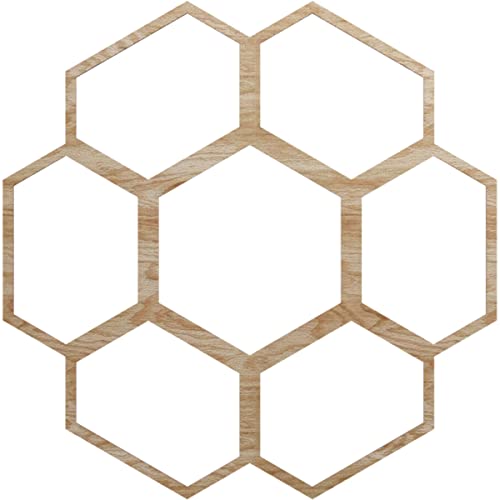 Image of Ekena Millwork 40 inchOD x 14 1 /8 inchID x 3 /8 inchT Florin Wood Fretwork Pierced Ceiling Medallion, Red Oak
