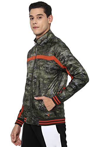 Image of Allen Solly Polyester Men's Car Standard Length Coat