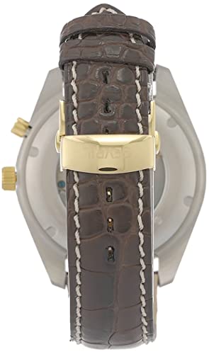 Gevril Men's Lenox Swiss Automatic Watch, Genuine Italian Leather Strap2