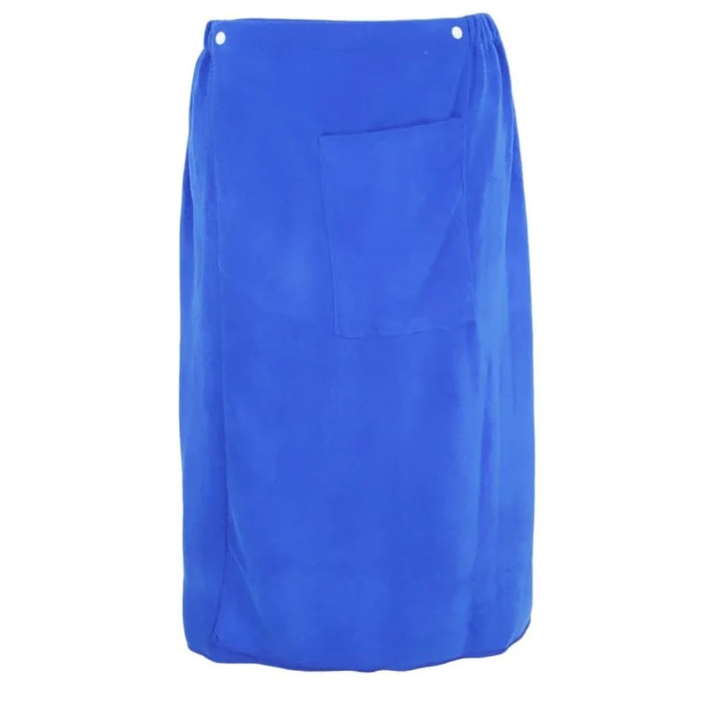Serviette de bain en polyester avec poches pour la maison