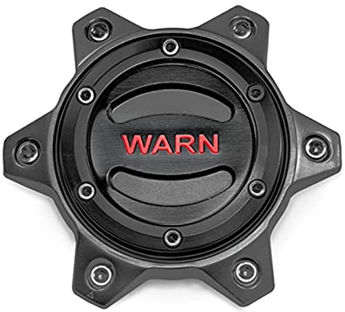 Cache-moyeu central de roue Warn 104483 noir jantes 6 trous de SUV - 3