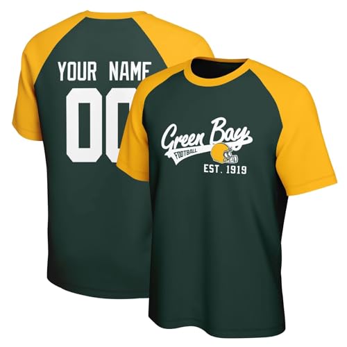 ANTKING T-Shirt Crewneck Short Sleeve Custom Name and Number Gifts for Men Youth