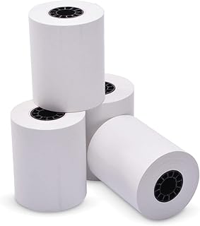 2.25 x 85 ft. Thermal Print Paper Receipt Rolls, White