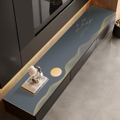 YQkasj �f�X�N�}�b�g �h�� 35*290cm �h�� �e�[�u�������i�[ �k�� ���� ������� ���_�� �e�[�u���Z���^�[ �e�[�u���N���X �e�[�u���}�b�g ���r���O �_�C�j���O �H����� �h�o �ϋv �V���v�� �h�� �J���[4 �f�M