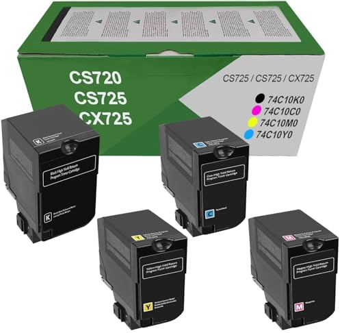 Toner CS720 CS725 CX725 reconditionné haute précision pour des textes nets