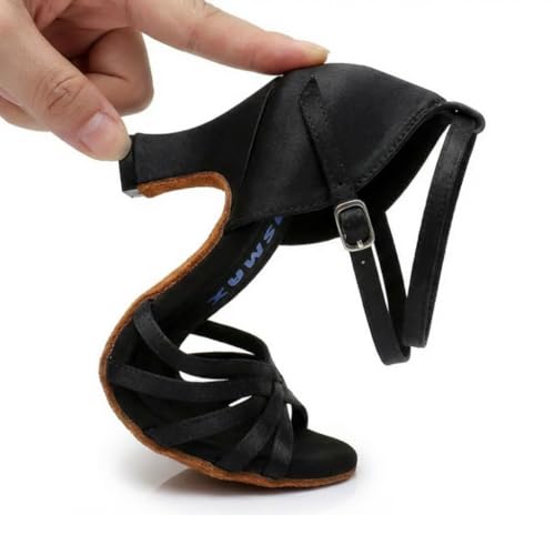 Image of MSMAX Women's Practice Ballroom Dancing Shoes Indoor Performance Latin Dance Shoes for Woman