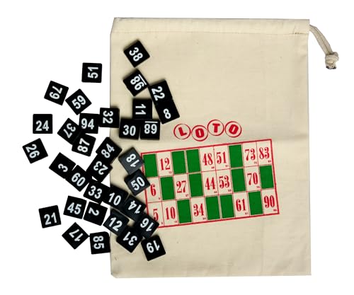 Disques numérotés plastique loto fini les pièces perdues avec ce sac de rangement