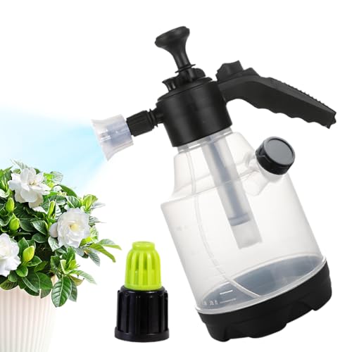 Botella de pulverizador de espuma | Pulverizador de mano 3L para jardín,Pulverizadores para Limpieza - Detalle automático, plantas, jardinería, riego al aire libre, limpieza de flores