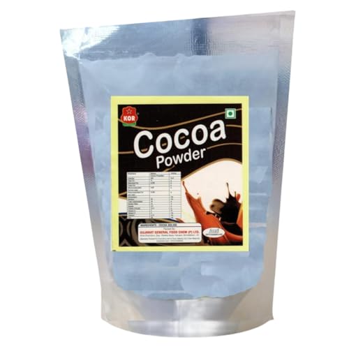 Image of KOR Natural Cocoa Powder - 100 Grams (Pack Of 1) / Coco Powder Used in Biscuits, Ice Cream, Dairy Drinks and Cakes | Shakes, Smoothies, Frosting Making | Unsweetened Powder