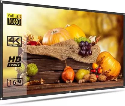 Savsol 80-inch Portable HD Projector Screen Ratio 16:9 Projection Screen Foldable Thick Durable for Outdoor Home Theater-picture-25