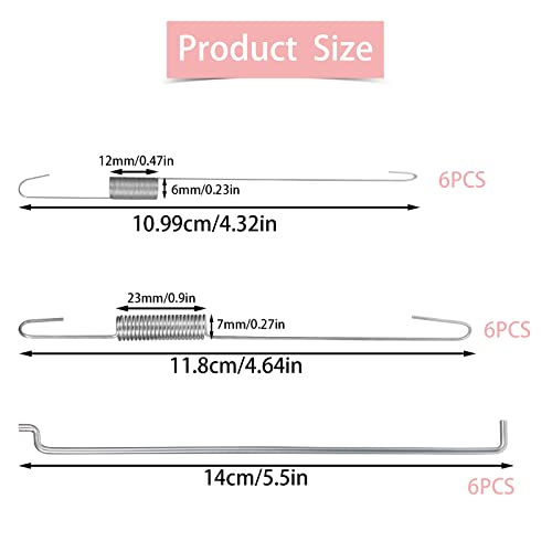 AIEX 18 Pezzi Kit Molla di Ritorno