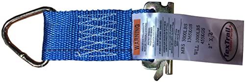 E-Track Strap 2X6 S/E/A Be W/D-Ring End