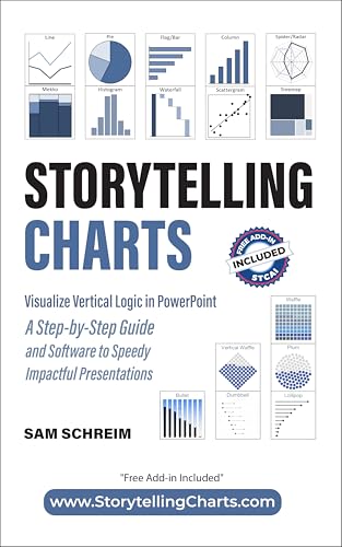 Storytelling Charts: Visualize Vertical Logic in PowerPoint: A Step-by-Step Guide and Software to Speedy Impactful Presentations (Storytelling with Charts) (English Edition)