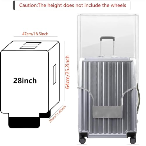 Feybaul 28 Inch Luggage Covers for Suitcase, Luggage Cover Protector by Feybaul - Used condition - Image 2