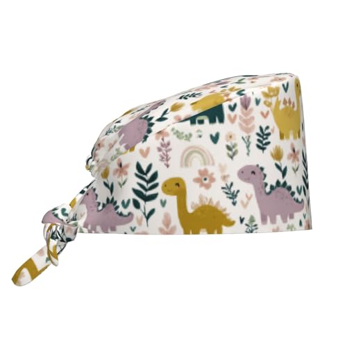 Image of Adjustable Scrub Cap with Sweatband, Breathable Working Hat for Men /Women