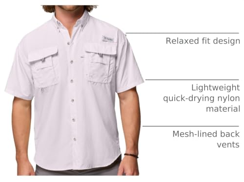 Image of Columbia Men's PFG Bahama II Short Sleeve Fishing Shirt