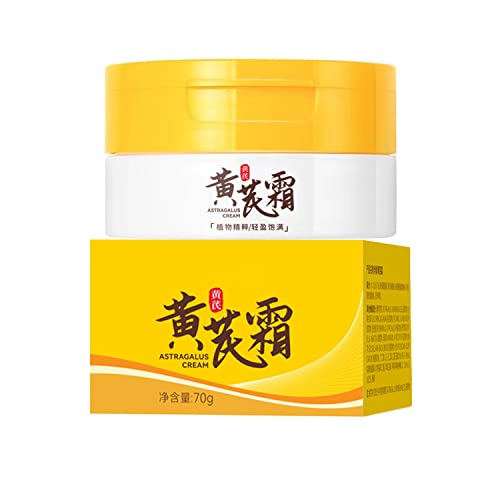 Crema blanqueadora de pecas de astrágalo chino de 70g, elimina el melasma, aclara las manchas oscuras, ilumina, hidrata, antienvejecimiento, cuidado de la cara seca (1PCS)