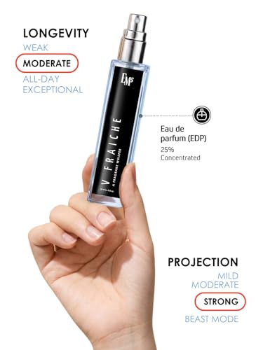 Image of EM5 V Fraiche Perfume for Men | Citrus Aromatic Woody | Day & Night Eau de Parfum Spray | Luxury Gift for Him | 15 ml