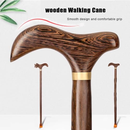 Laska do chodzenia z litego drewna 80 cm 80 cm 81 cm 81 cm pojedyncza kula ręcznie robiona, ergonomiczny uchwyt z paskiem na nadgarstek laski dla seniorów, mężczyzn i kobiet
