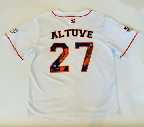 Baseball Jersey #27 | Altuve Jersey Fan Version | Youth & Adult Sizes, Short Sleeve Unisex miniatura 5