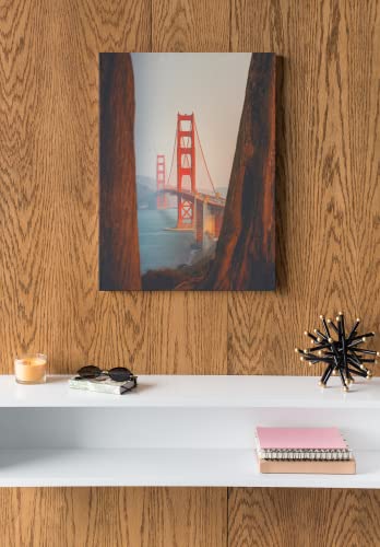 Impression Plexiglas Golden Gate Bridge d'Exception de 5 mm d'Épaisseur