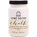 FolkArt Home Decor Chalk Furniture & Craft Paint in Assorted Colors (8 Ounce), 34151 Sheepskin