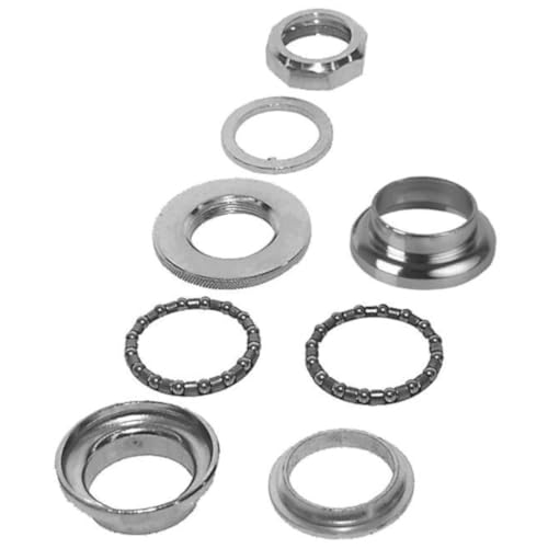 Hartje Hartje Unisex – Erwachsene Steuersatz-03230034 Steuersatz, Silber, Einheitsgröße