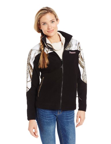 Rocky Women's Silent Hunter Real Tree Hardwoods Snow Fleece Jacket, Camouflage, Medium