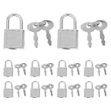 Compatibilité polyvalente : notre mini cadenas pirate s'adapte à divers cadenas de coffre, cadenas de coffre au trésor et cadenas pour supports de valise, permettant des combinaisons créatives pour les jeux de chasse au trésor, cadenas de casier vintage miniature, cadenas de casier de salle de sport