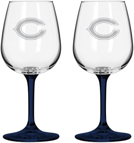NFL Wine Glass, 12-ounce, 2-Pack