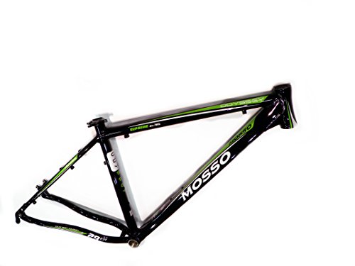 Mosso MTB 2902 Odyssey - Cuadro, Color Negro/Verde, Talla 19"