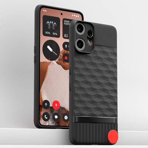 Image of Shockproof Case for CMF by Nothing Phone 2 Pro 5G | Full Camera Protection | TPU Flexible Back Cover for CMF by Nothing Phone 2 Pro 5G (Matte Black)