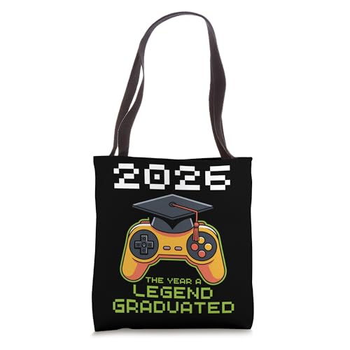 2026 The Year A Legend Graduated Video Gamer Class Of 2026 Tote Bag