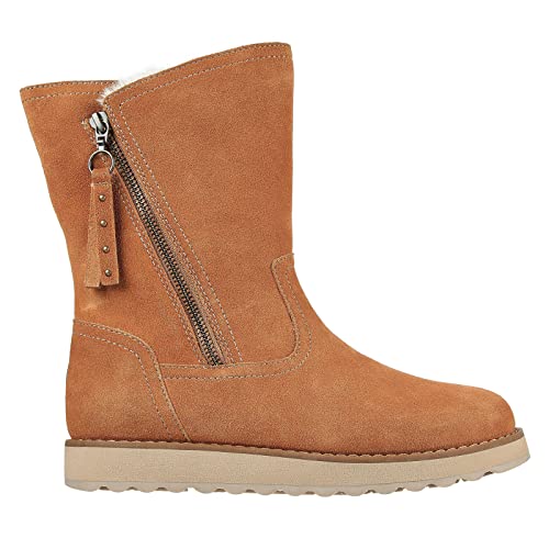 Skechers Skechers Women's Keepsakes 2.0 Warm Road Hi Top Boot Shoes Tan 9