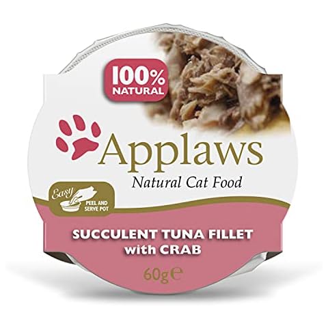 Applaws Solomillo de atún con langostinos para gatos, 10x60g Cover
