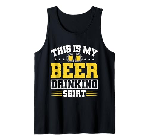 This Is My Beer Drinking Shirt Funny Beer Lover Camiseta sin Mangas