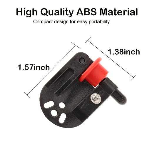 SAUYRASY 4Pcs Planer Board Zams pro Release Clips Fishing in-line Side Clip for Offshore Fishing Tackles Trolling Downrigger Clips