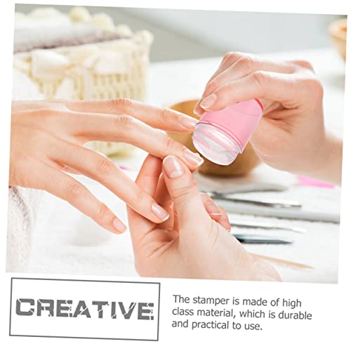 FRCOLOR 3 Conjuntos De Kits De Manicure De Carimbo De Silicone Para Arte De Unhas Kit De Carimbos De