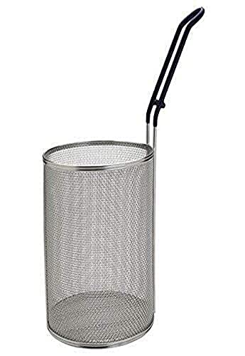 Winco Mpn-67, Stainless Steel Small Pasta Boil Baskets, 6.5-Inch Diameter Cylindrical Pasta Strainer #TOP7