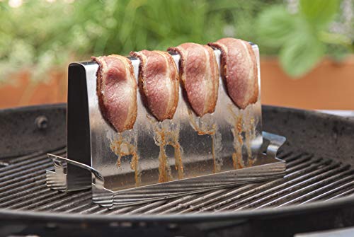 Charcoal Companion Stainless Bacon Grilling Rack - CC3123
