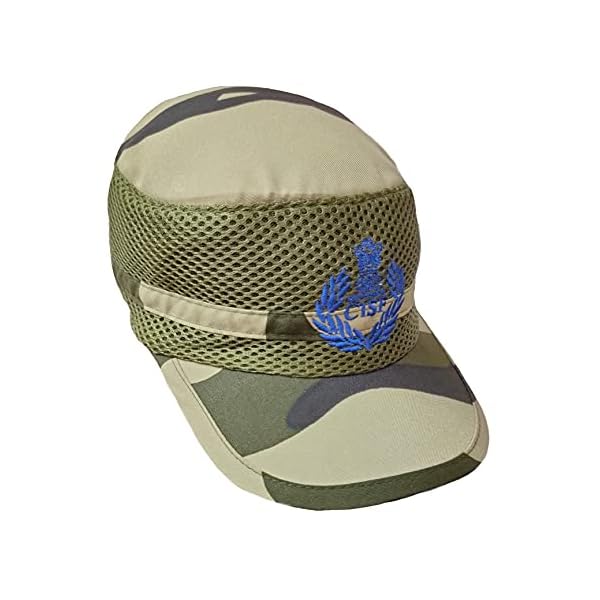 Cotton Military Army CISF Net Cap for 
