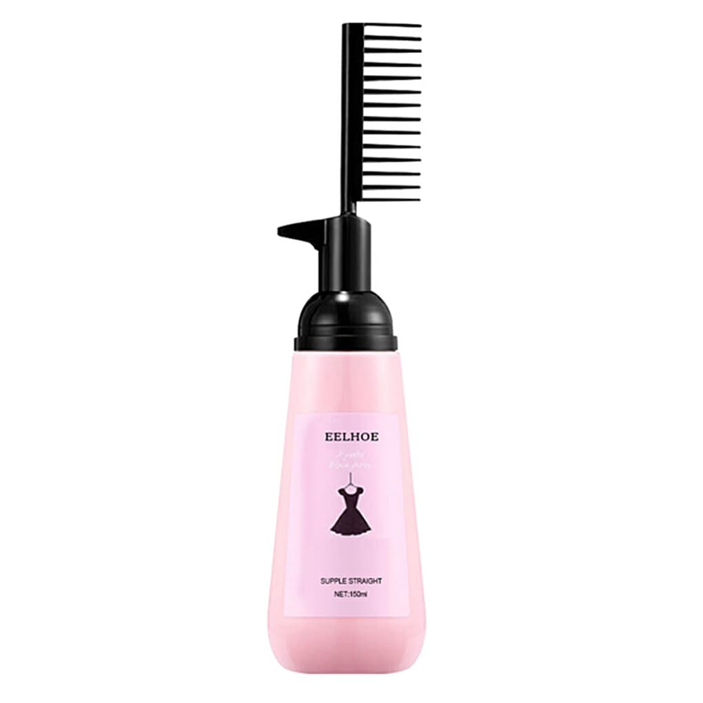 Crema para alisar el cabello rizado alisador portátil nutritivo