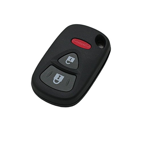 BROVACS Replacement Key Shell Compatible with SUZUKI Keyless Entry Remote Key Case Fob 2 Buttons + Panic 3 BTN PG542