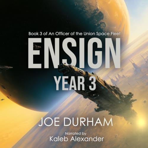 Diseño de la portada del título Ensign Year 3 (An Officer of the Union Space Fleet)