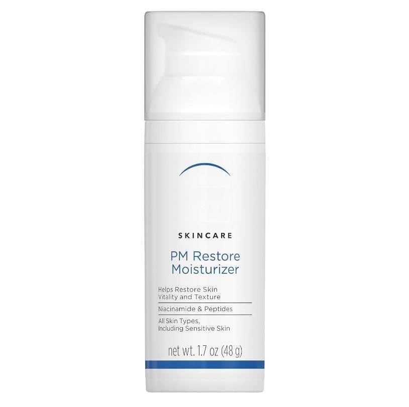 EltaMD PM Therapy Face Moisturizer – Oil-Free Nighttime Facial Hydrator with Ceramides & Niacinamide, 1.7 oz