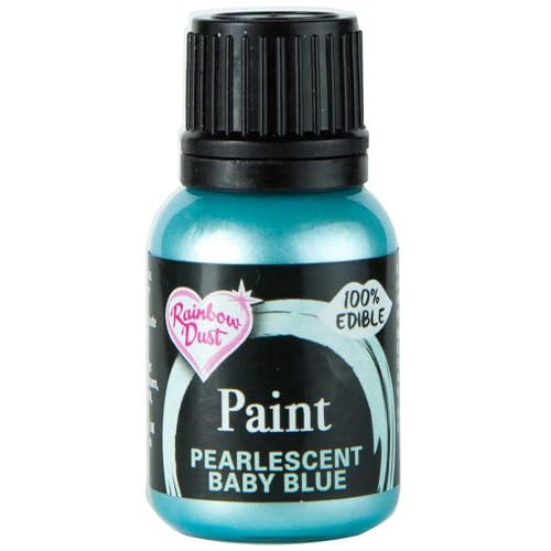 The Rainbow Dust - Pintura Comestible Pearlescent Baby Blue 25Ml