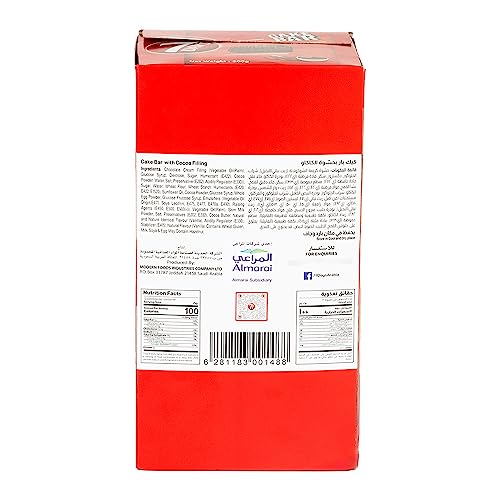 7 Days Cake Bar With Cocoa Filling 12 x 25g