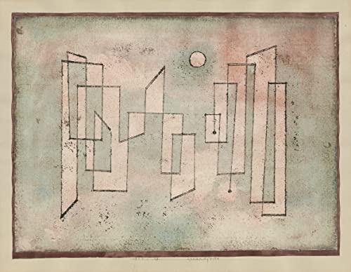Impression Foundation Paul Klee SERENDIPITP sur toile premium 50x70 cm